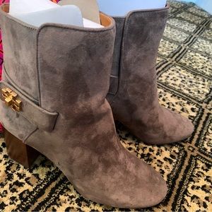 Tory Burch suede ankle boots